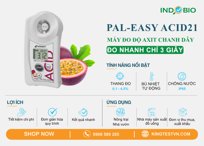 Thiết bị đo độ chua trong chanh dây